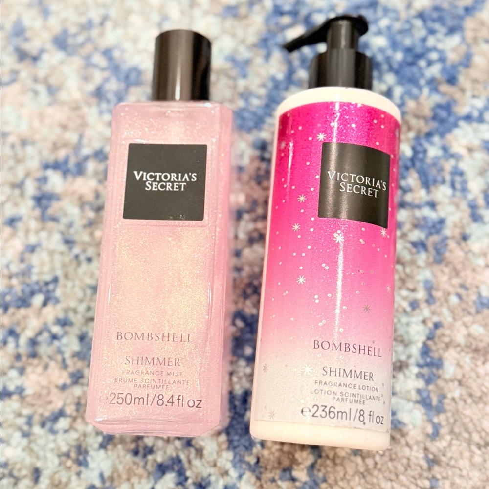 Victoria's Secret Bombshell Shimmer Duo - Lotion and Mist